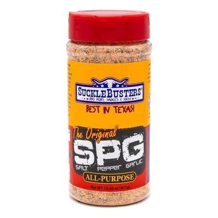 SUCKLEBUSTERS Salt Pepper Garlic BBQ Rub 14.5 oz SBSP/005